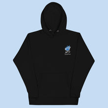 Load image into Gallery viewer, Cart on Fire embroidered hoodie
